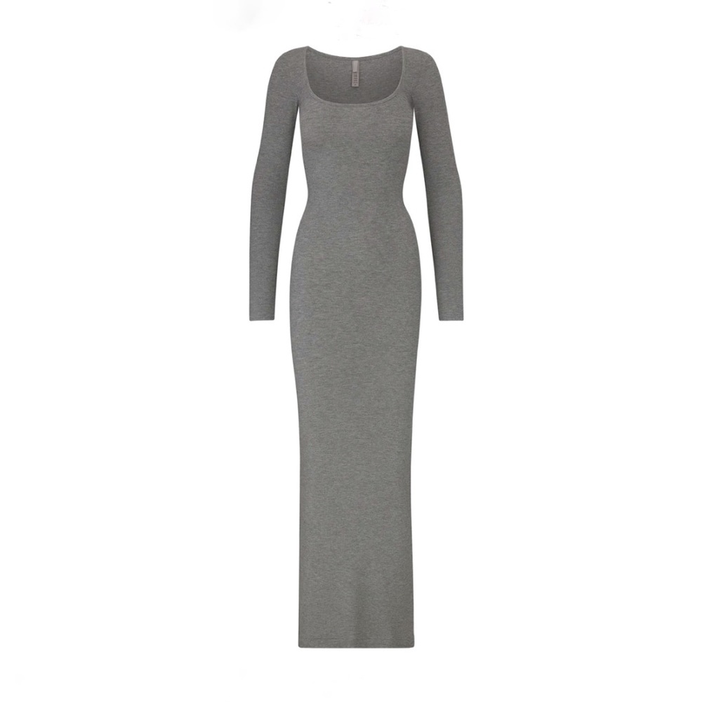 Skims Soft Lounge Long Sleeve Dress